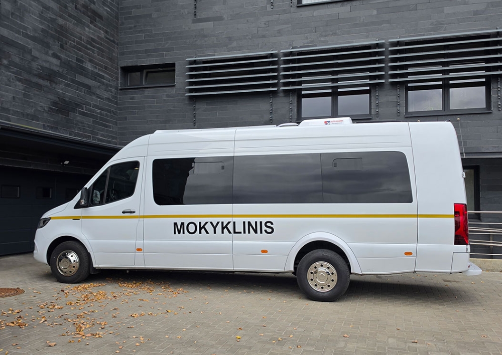 Naujas autobusas Kijėlių centro vaikams