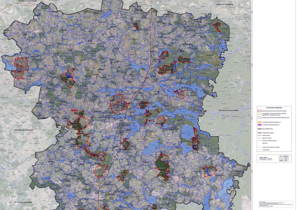 Skelbiama vietos gyventojų apklausa dėl Molėtų rajono savivaldybės gyvenamųjų vietovių ribų ir pavadinimų keitimo