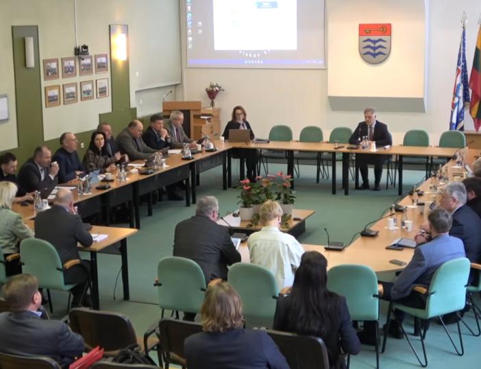 Sausio 29 d. savivaldybės tarybos posėdyje apsvarstyta 20 klausimų