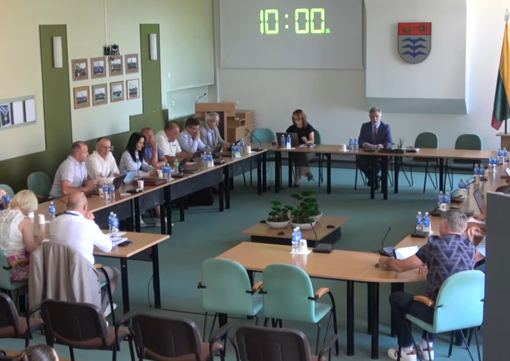 Birželio 25 d. savivaldybės tarybos posėdyje priimta 17 sprendimų
