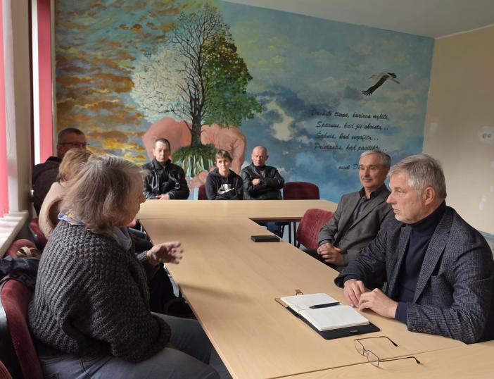 Meras Saulius Jauneika pradėjo tradicinius susitikimus rajono seniūnijose