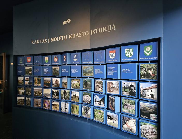Molėtų krašto muziejuje atidaryta nauja ekspozicija „Raktas į Molėtų krašto istoriją“
