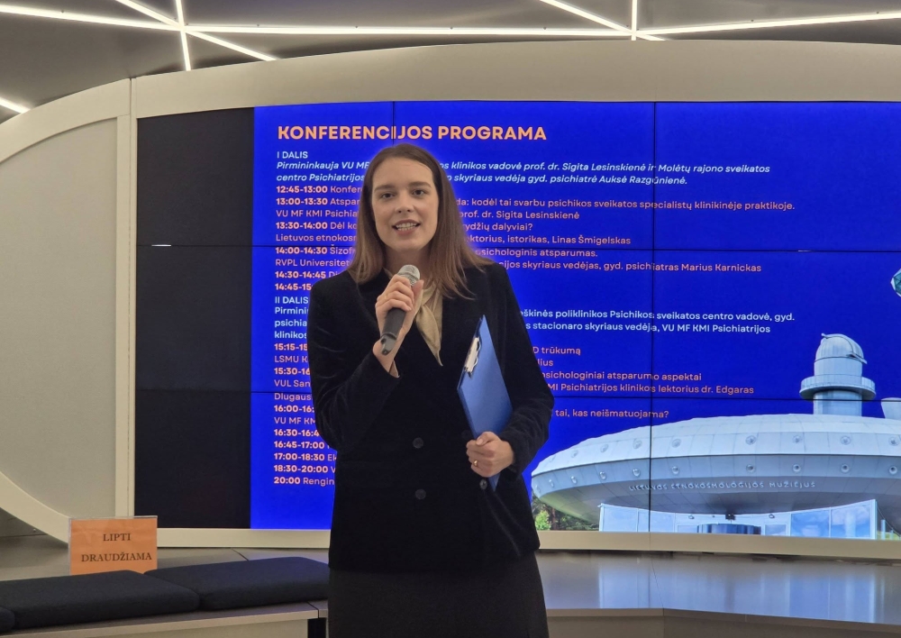 Molėtų rajone surengta konferencija apie psichologinį atsparumą psichiatrijoje