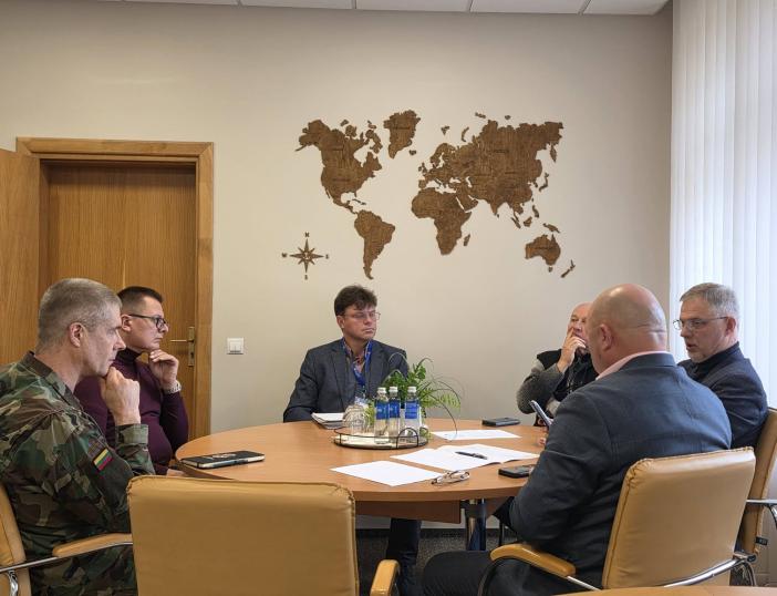 Su Lietuvos šaulių sąjungos atstovais aptarti patalpų Joniškyje naudojimo klausimai