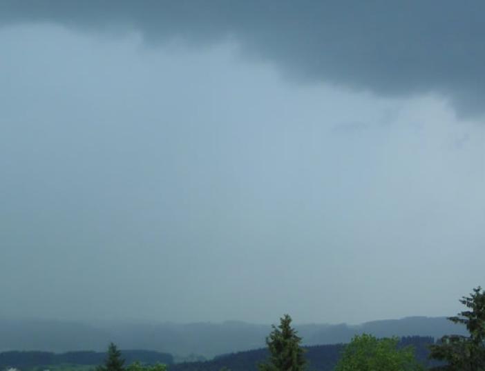 Hidrometeorologijos tarnybos pranešimas apie galimą audrą