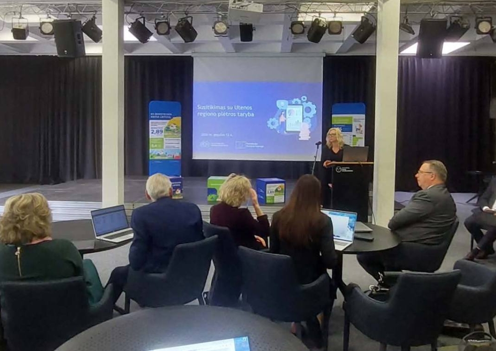 Anykščiuose vyko Utenos regiono savivaldybių pasitarimas dėl ES fondų projektų administravimo