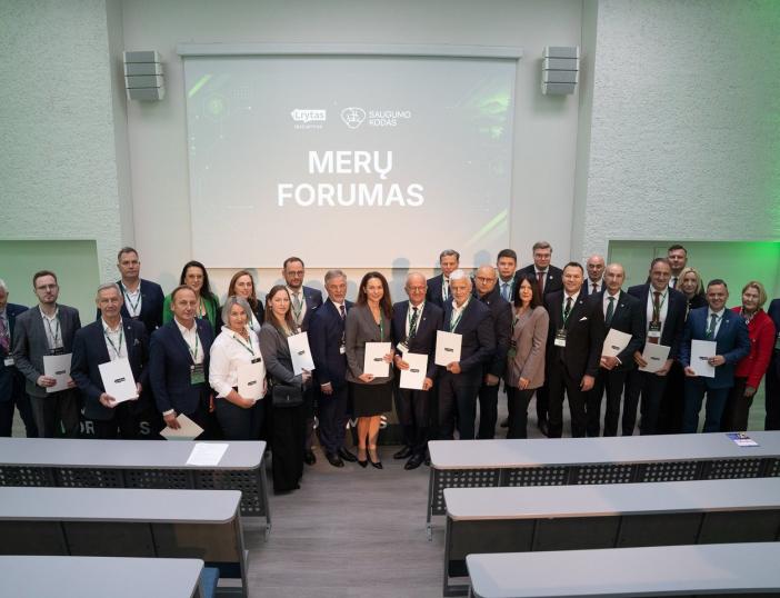 Molėtų rajono savivaldybės meras dalyvavo „Saugumo kodo“ merų forume