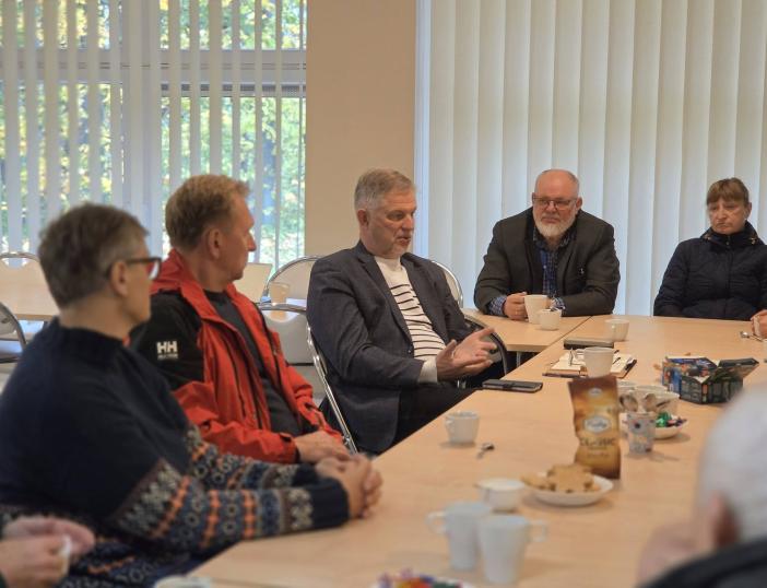 Mero vizitai seniūnijose tęsiasi – lankėsi Joniškio seniūnijoje