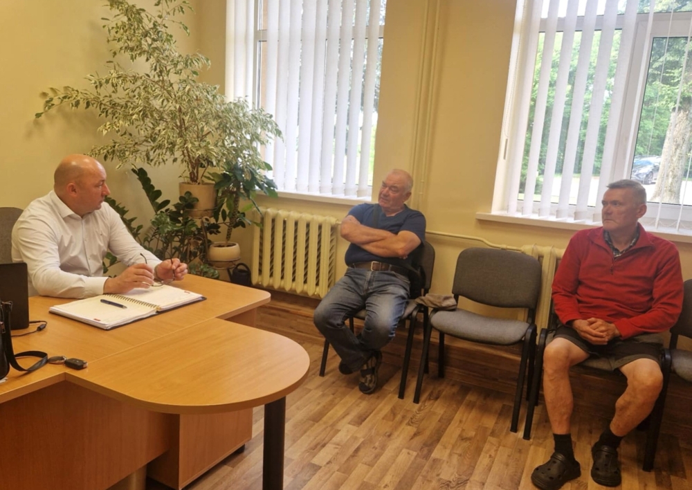 Molėtų rajono savivaldybės administracijos direktorius tęsia darbą seniūnijose: lankėsi Mindūnų ir Čiulėnų seniūnijose