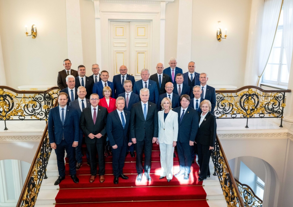 Molėtų rajono savivaldybės meras Saulius Jauneika dalyvavo Regionų forume Prezidentūroje