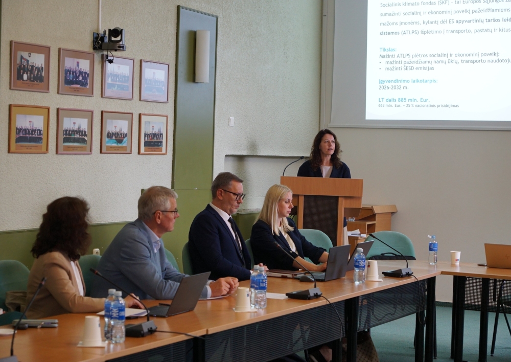APVA pristatė Socialinio klimato fondo priemones Utenos regiono savivaldybių atstovams