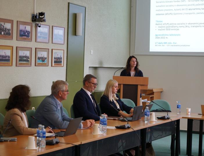 APVA pristatė Socialinio klimato fondo priemones Utenos regiono savivaldybių atstovams