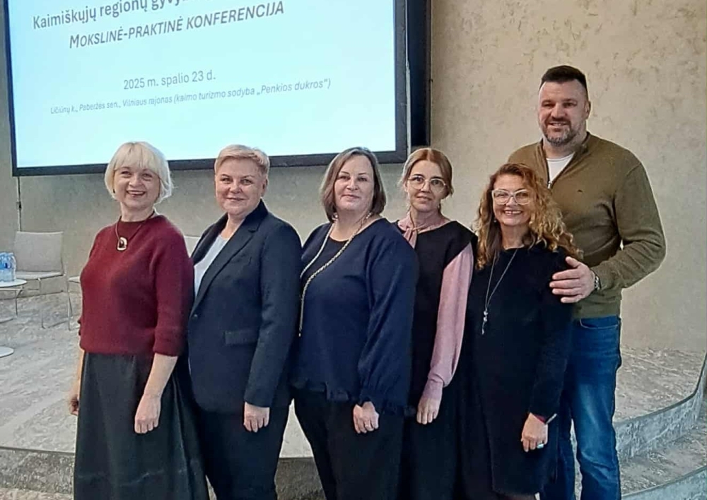 Molėtų rajono atstovai dalyvavo konferencijoje „Kaimiškųjų regionų gyvybingumo stiprinimas"