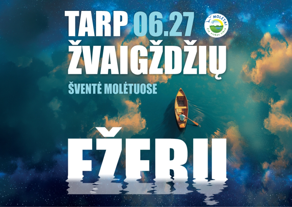 Molėtai kviečia į miesto šventę „Tarp žvaigždžių ežerų 2026“