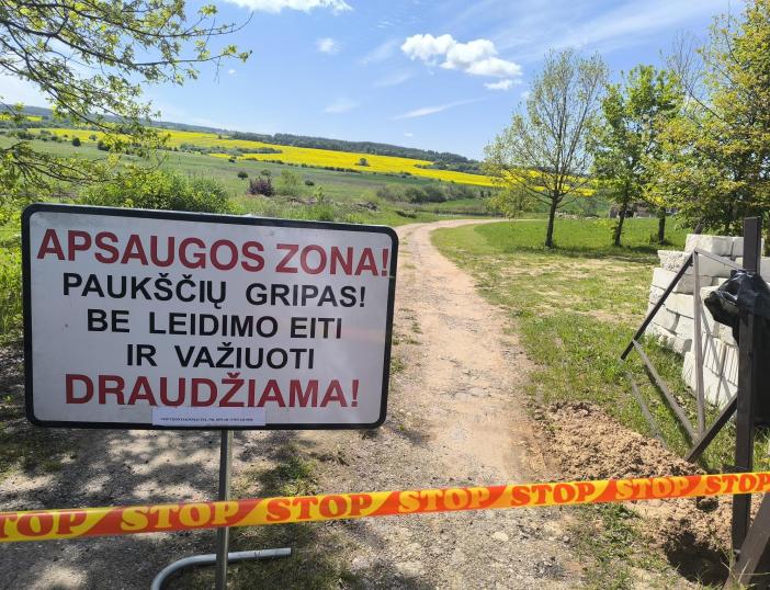 Paukščių gripas vėl Lietuvoje – židinys nustatytas Kaišiadorių rajone