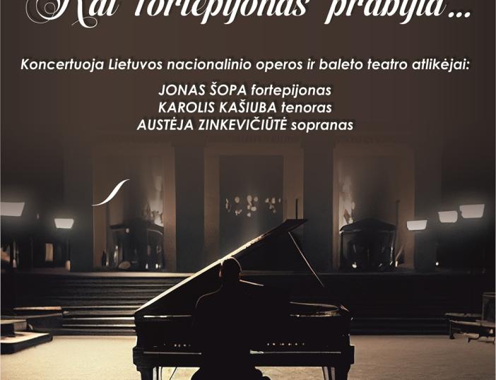 Naujas puslapis Molėtų muzikos istorijoje: išskirtinis koncertas ir naujojo fortepijono pristatymas Molėtų kultūros centre