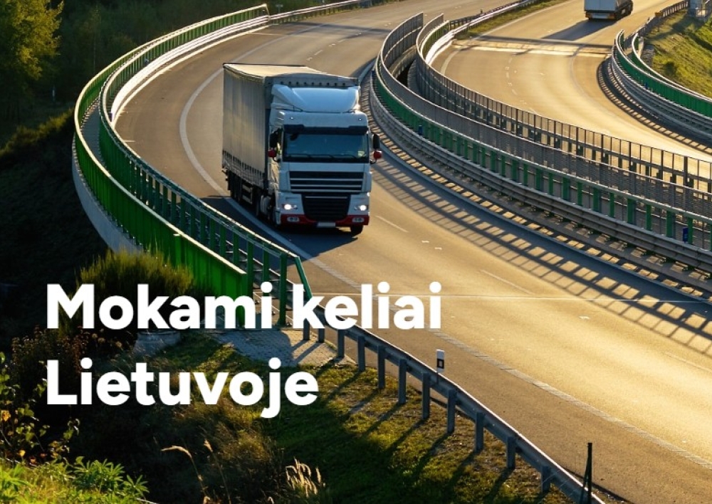 "VIA Lietuva" informacija apie papildomai apmokestintus kelius