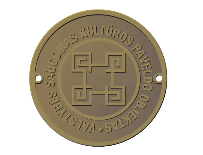 Patikslinti Bijutiškio dvaro sodybos fragmentų. duomenys Kultūros vertybių registre