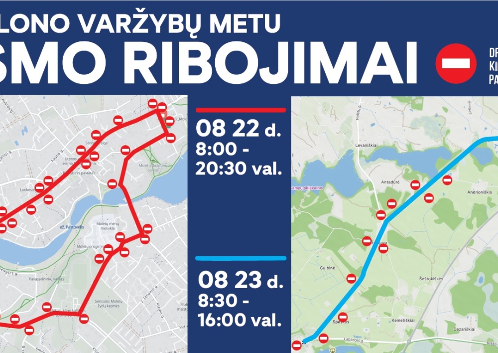 Rugpjūčio 22-23 dienomis - jaunųjų Europos triatlonininkų Super sprintas ir finalai - Molėtų rajone